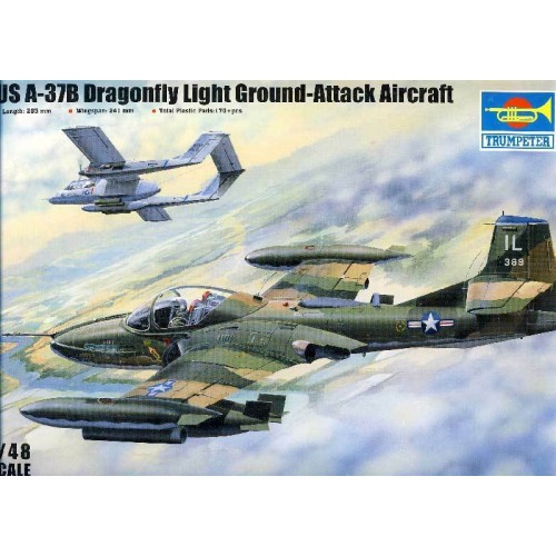 1/46 Trumpeter US A-37B Dragonfly Light Ground 02889